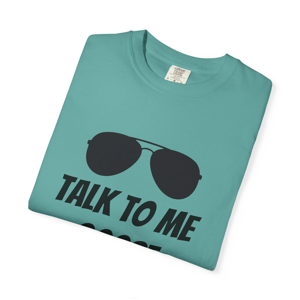 Talk To Me Goose T-Shirt — Vintage Aviator Sunglasses & Flying Goose Graphic