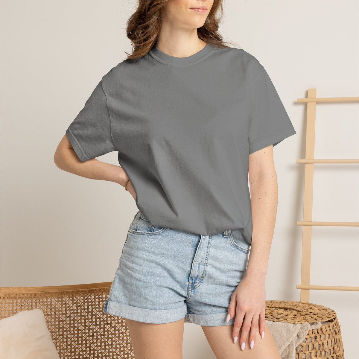 Funny Graphic T-Shirt — "Everything I Love Is Either Illegal, Expensive or Blonde" Back Print