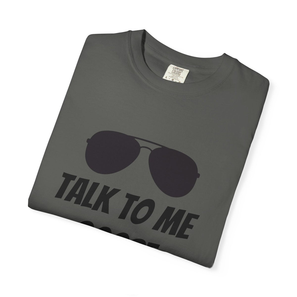 Talk To Me Goose T-Shirt — Vintage Aviator Sunglasses & Flying Goose Graphic