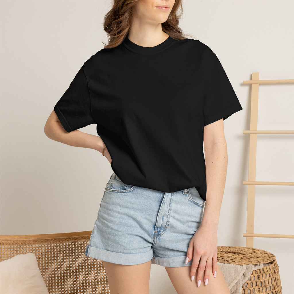 Funny Graphic T-Shirt — "Everything I Love Is Either Illegal, Expensive or Blonde" Back Print