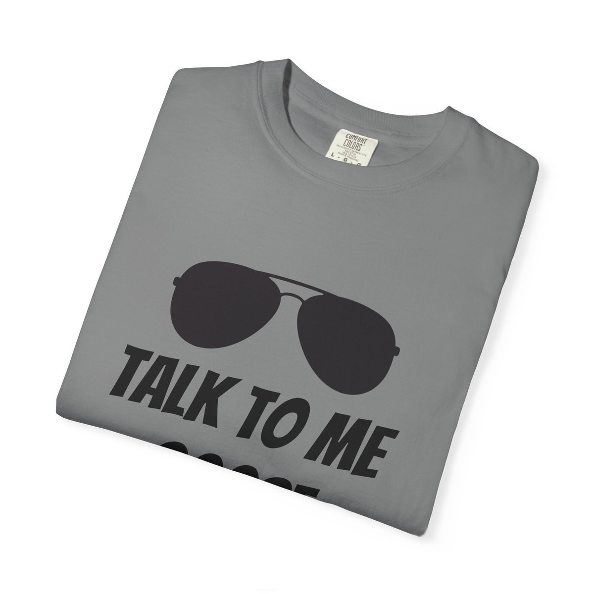 Talk To Me Goose T-Shirt — Vintage Aviator Sunglasses & Flying Goose Graphic