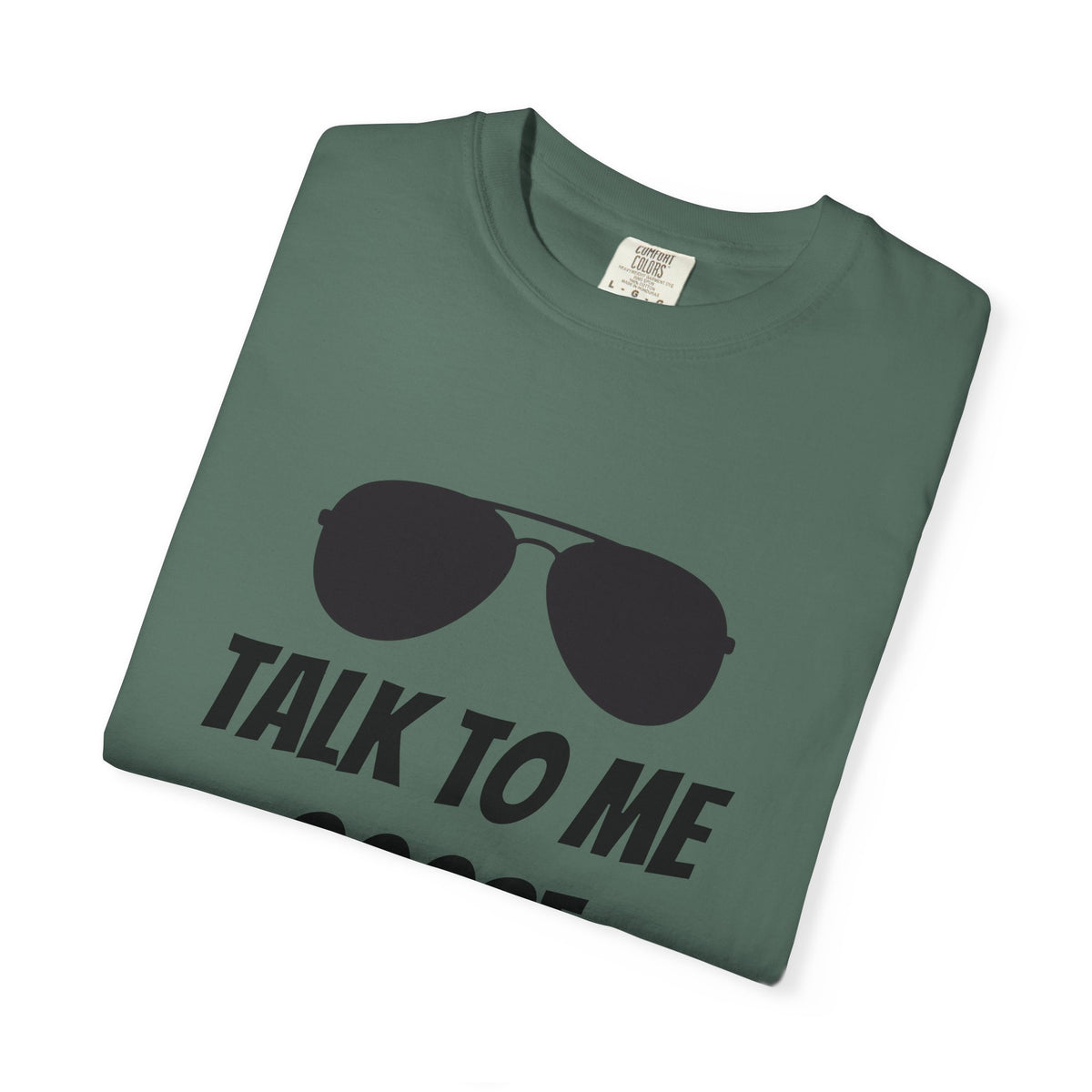 Talk To Me Goose T-Shirt — Vintage Aviator Sunglasses & Flying Goose Graphic